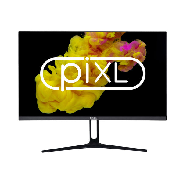 piXL PX24IVHF 24 Inch Frameless Monitor - IPS LCD Panel, 5ms Response Time, 75Hz Refresh Rate, Full HD