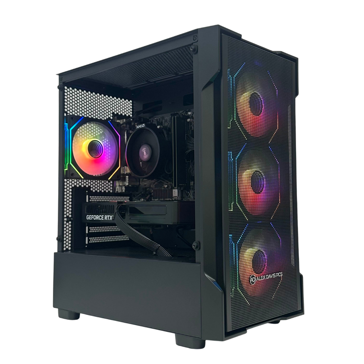 AMD Ryzen 5 5500 3.60GHz NVIDIA GeForce RTX 5060 8GB Gaming PC