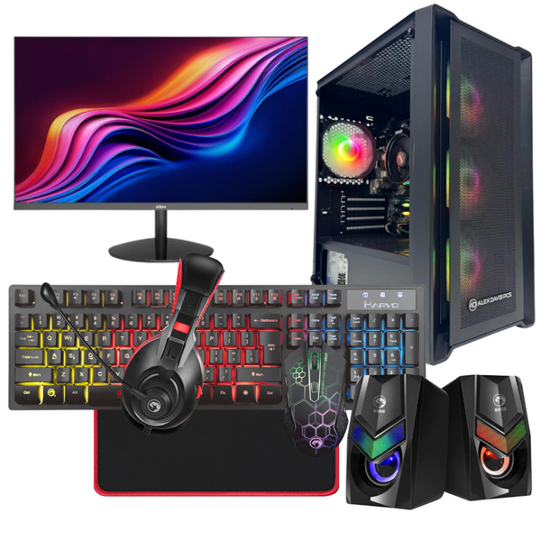 BUNDLE AMD Ryzen 7 5700G 3.80GHz 8-Core Radeon VEGA 8 Graphics Gaming PC