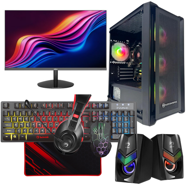 Gaming PC Bundles | Desktop, Monitor & Peripherals All-in-One – Alex ...