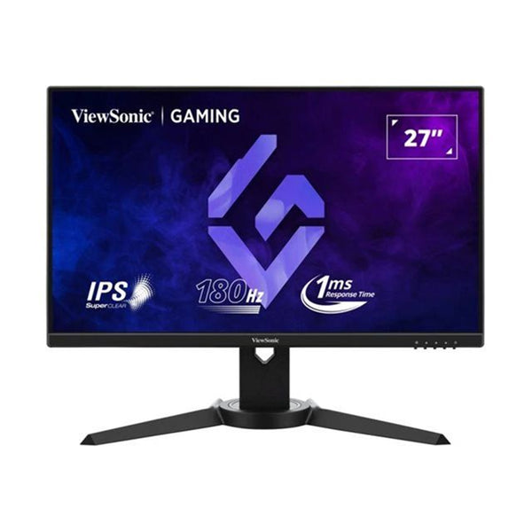 Viewsonic OMNI VX2779J-HD-PRO27 Inch IPS Gaming Monitor, Full HD, 180Hz, 1ms,2x HDMI, DisplayPort, Freesync, HDR10, Height Adjustable, Swivel, Rotate, VESA