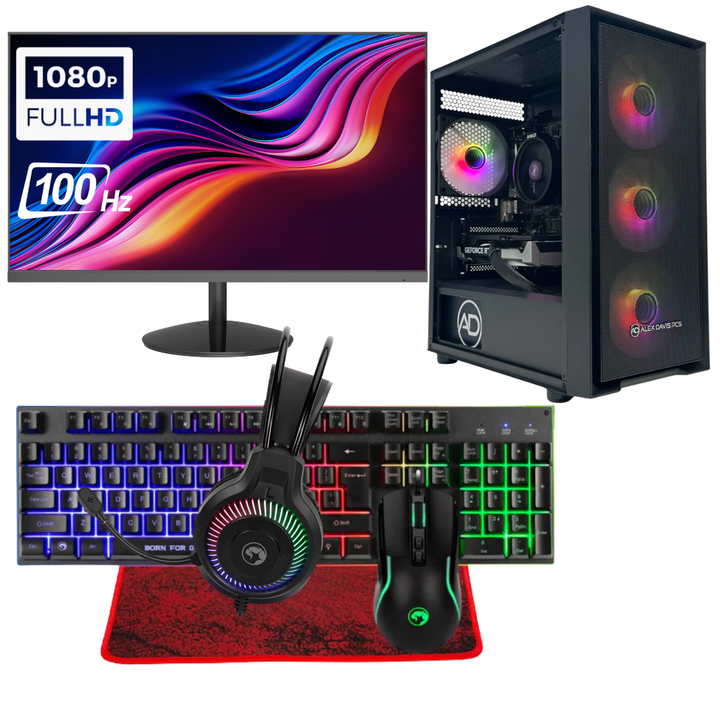 GAMING PC | AMD Ryzen 5 5500 | RTX 5060 | 16GB DDR4 GAMING PC | AMD Ryzen 5 5500 | RTX 5060 | 16GB DDR4
