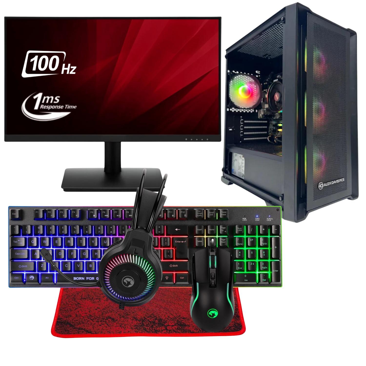 Gaming PC Bundles | Desktop, Monitor & Peripherals All-in-One – Alex ...
