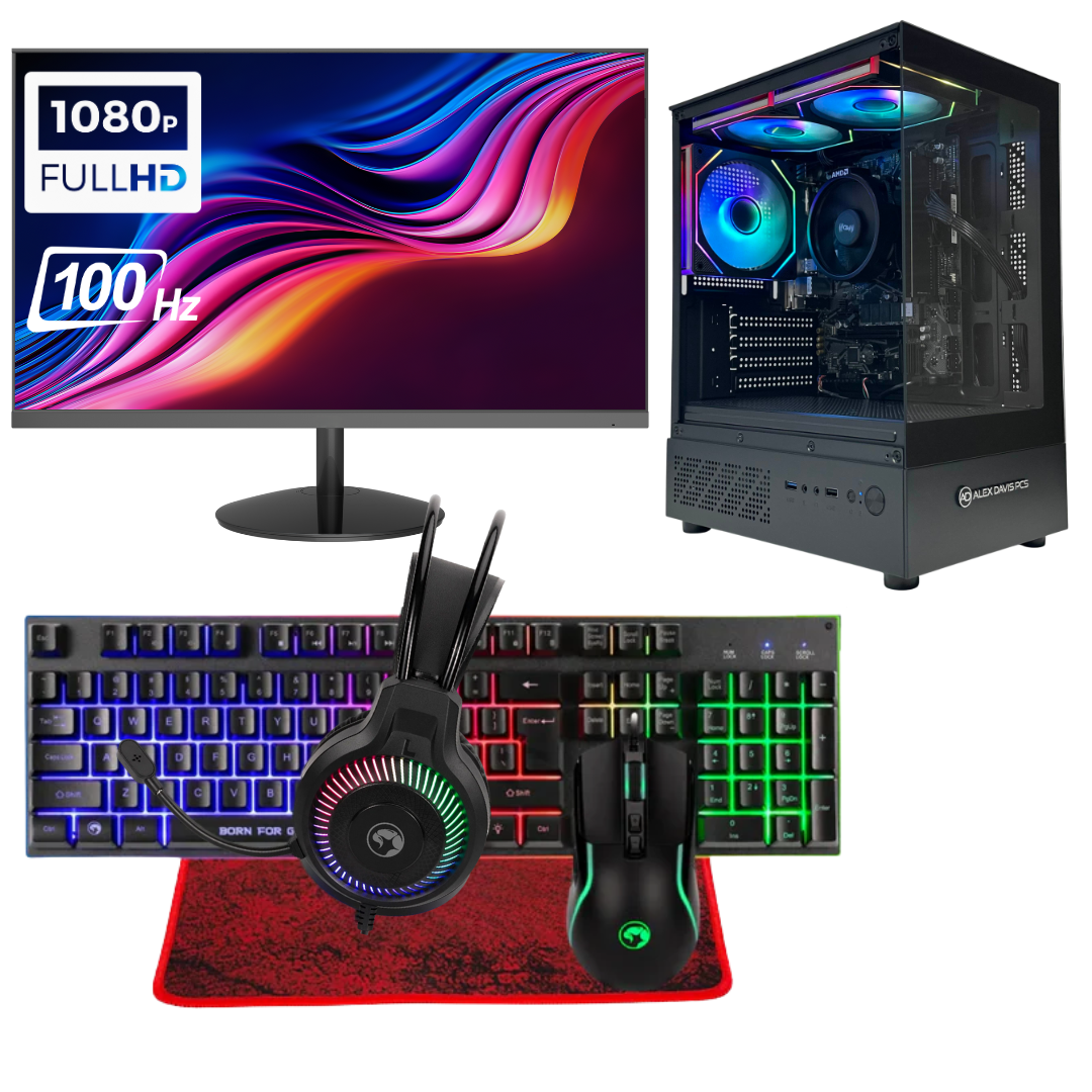 Gaming PC Bundles | Desktop, Monitor & Peripherals All-in-One – Alex ...