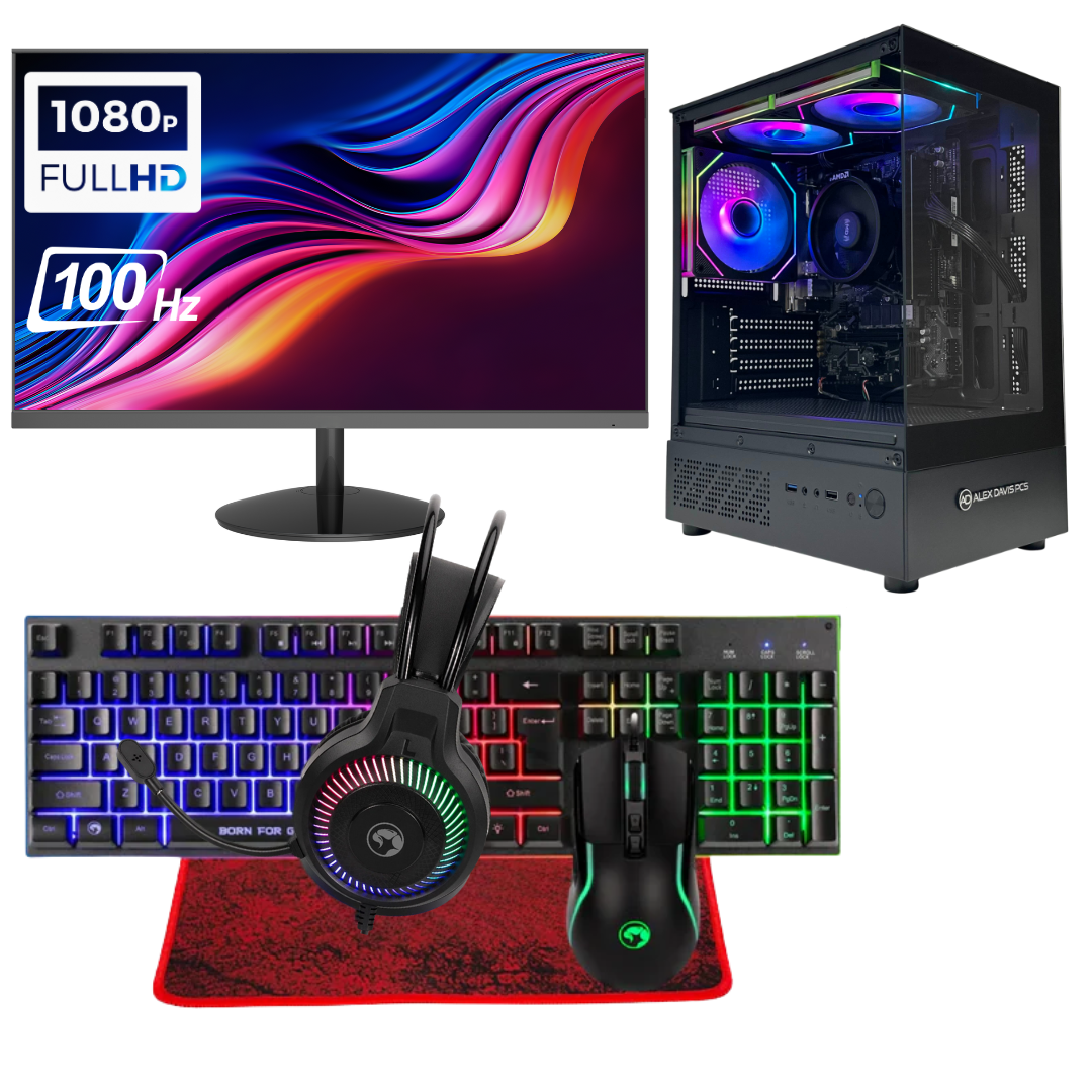 Gaming PC Bundles | Desktop, Monitor & Peripherals All-in-One – Alex ...
