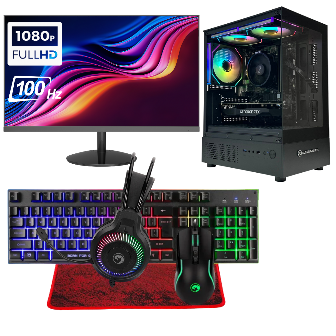 Gaming PC Bundles | Desktop, Monitor & Peripherals All-in-One – Alex ...